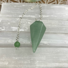 Load image into Gallery viewer, Green Aventurine Crystal Pendulum Crystal  Gift
