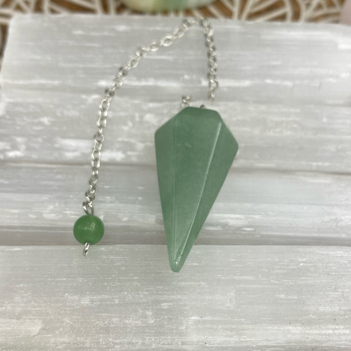 Green Aventurine Crystal Pendulum Crystal  Gift