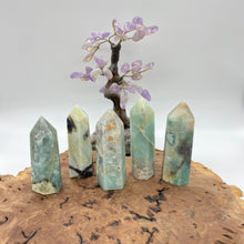 Load image into Gallery viewer, Caribbean Calcite Crystal Tower Point Generator
