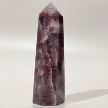 Load image into Gallery viewer, Plum Blossom Pink Tourmaline Crystal Tower Point Generator
