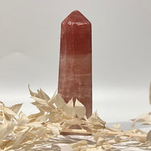 Load image into Gallery viewer, Rose Calcite Tower Point Obelisk Crystal Rock Pink Crystal
