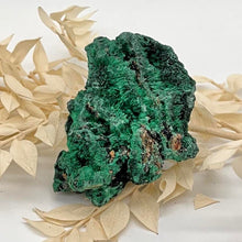 Load image into Gallery viewer, Malachite Crystal  velvet Raw Crystal Malachite
