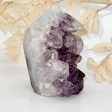 Load image into Gallery viewer, Amethyst Crystal Cluster Freeform Specimen Raw Crystal Purple Crystal
