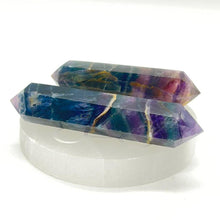 Load image into Gallery viewer, Fluorite Crystal Double Terminated Point
