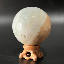 Load image into Gallery viewer, Caribbean Calcite Crystal Sphere metaphysical crystal healing
