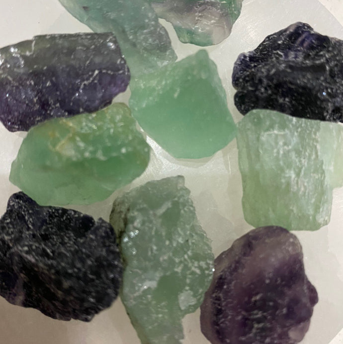 Fluorite Raw Crystal Rock Chunk