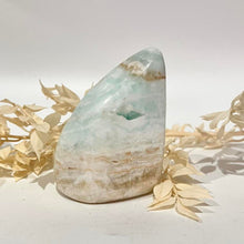 Load image into Gallery viewer, Caribbean Calcite Crystal Freeform Crystal Rock Blue Crystal
