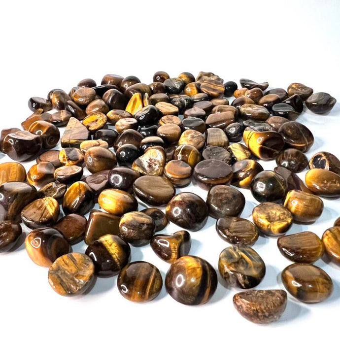 Tigers Eye Tumbled / Tumble Stone / Tumbles