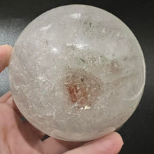 Load image into Gallery viewer, Garden Quartz Crystal Sphere Crystal Ball Specimen Gift
