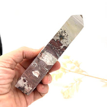 Load image into Gallery viewer, Dendritic Picture Jasper Tower Point Generator stone Crystal
