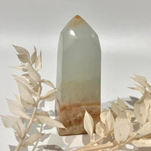 Load image into Gallery viewer, Caribbean Calcite Crystal Tower Point Generator
