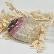 Load image into Gallery viewer, Pink Aragonite Crystal Heart Pink Crystal
