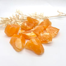 Load image into Gallery viewer, Orange Calcite Raw Crystal Rock Chunk
