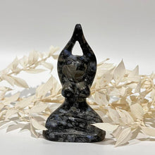 Load image into Gallery viewer, Que Sera Crystal Yoga Woman / Girl Crystal Carving
