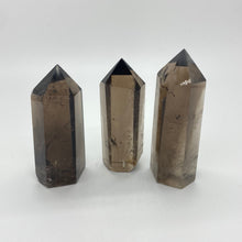 Load image into Gallery viewer, Rainbow Smokey Quartz Crystal Tower Point Generator
