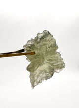 Load image into Gallery viewer, Moldavite Genuine A Grade 1.77g Raw  Crystal Specimen with Certificate of Authenticity
