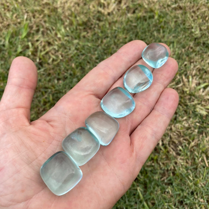 Blue Obsidian Tumbled / Tumble Stone / Tumbles