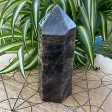 Load image into Gallery viewer, Black Moonstone Crystal Tower Point Generator
