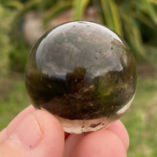 Load image into Gallery viewer, Smokey Quartz Crystal Sphere Crystal Ball Specimen Gift
