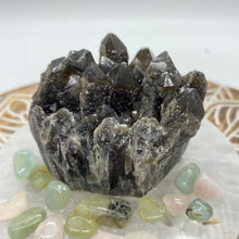 Load image into Gallery viewer, Smokey Quartz Cluster Raw Crystal Rock Specimen
