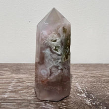 Load image into Gallery viewer, Small Flower Agate Crystal Tower Point Generator
