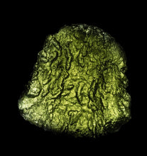 Load image into Gallery viewer, Moldavite Genuine A Grade 2.72g  Raw Crystal Specimen with Certificate of Authenticity
