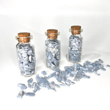 Load image into Gallery viewer, Angelite  Crystals Crystal Chips Magic Gift - One Jar
