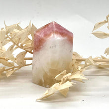 Load image into Gallery viewer, Pink Aragonite Crystal Tower Point Obekisk  Pink Crystal
