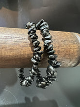 Load image into Gallery viewer, Black Obsidian  Crystal Chip Bracelet
