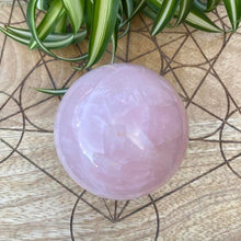 Load image into Gallery viewer, Rose Quartz Crystal Sphere Crystal Ball Specimen Gift
