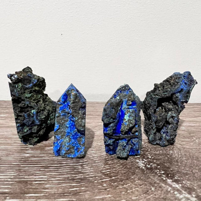 Azurite and Malachite Crystal Tower Point Generator