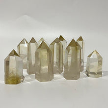 Load image into Gallery viewer, Citrine Tower Point Generator Natural Crystal Yellow Crystal
