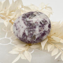 Load image into Gallery viewer, Lepidolite Crystal Palm Stone Palmstone
