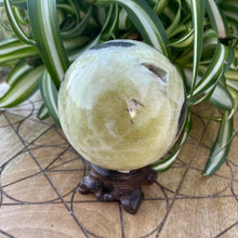 Load image into Gallery viewer, Brucite Crystal Sphere Crystal Ball Specimen Gift
