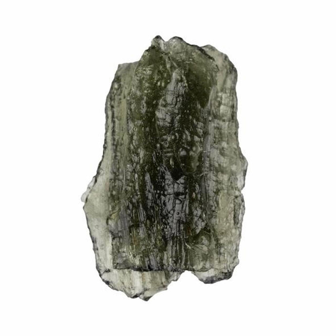 Moldavite Genuine A Grade 0.72g  Raw Crystal Specimen with Certificate of Authenticity