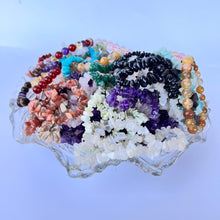 Load image into Gallery viewer, Rhodocrosite Crystal Chip Bracelet
