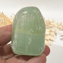 Load image into Gallery viewer, Pistachio Calcite Freeform Crystal Rock Green Crystal
