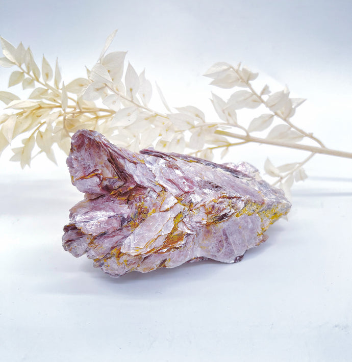 Lepidolite Raw crystal Specimen chunk Purple Crystal