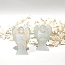 Load image into Gallery viewer, Opalite / Girasol Angel Crystal Carving
