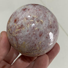 Load image into Gallery viewer, Strawberry Calcite Crystal Sphere Crystal Ball Gift
