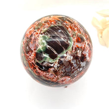 Load image into Gallery viewer, Money Agate Crystal Sphere Agate Crystal Ball
