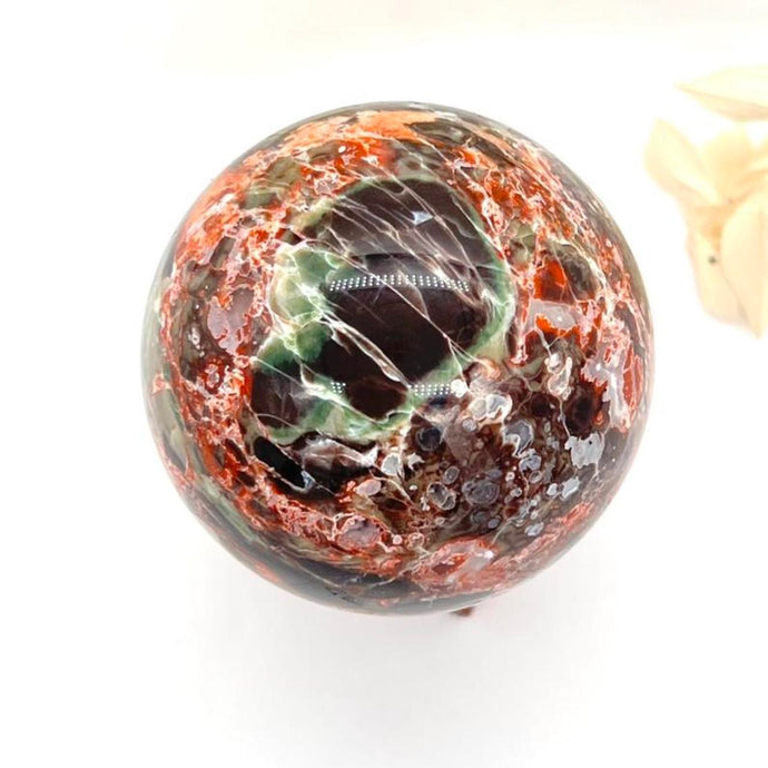 Money Agate Crystal Sphere Agate Crystal Ball