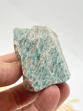 Load image into Gallery viewer, Amazonite Raw Crystal Rock Chunk
