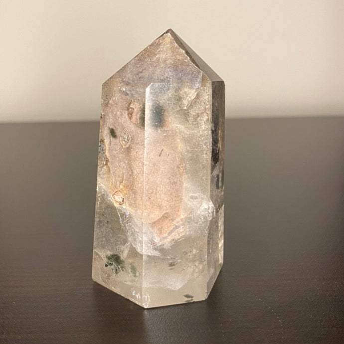 Garden / Phantom Quartz Lodolite Included Quartz Phantom Quartz Tower