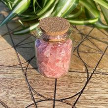 Load image into Gallery viewer, Rose Quartz   Crystals Crystal Chips Magic Gift - One Jar
