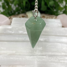 Load image into Gallery viewer, Green Aventurine Crystal Pendulum Crystal  Gift
