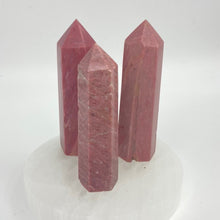 Load image into Gallery viewer, Pink Petrified Wood Crystal Tower Point Generator
