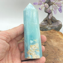 Load image into Gallery viewer, Caribbean Calcite Crystal Tower Point Generator
