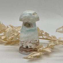 Load image into Gallery viewer, Caribbean Calcite Mushroom Crystal Carving
