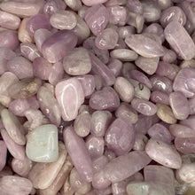 Load image into Gallery viewer, Kunzite Tumbled / Tumble Stone / Tumbles 10 small stones
